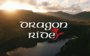 Dragon Ride logo (Human Race video still)