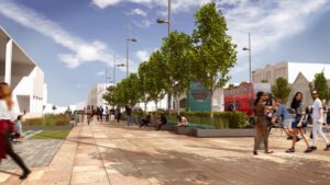 Frideswide Square artist impression