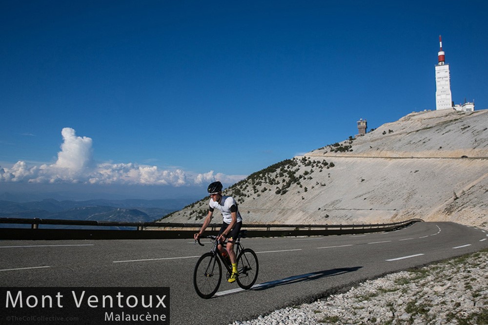 Mike Cotty Mont Ventoux from Malaucene (picture credit The Col Collective)