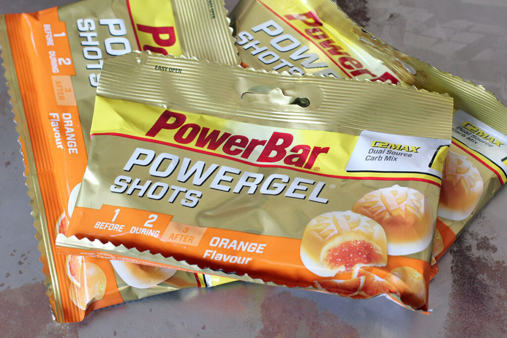 Powerbar Powergel shots