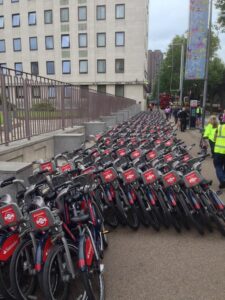 Santander Cycles hub Waterloo_ Pic courtesy of Martyn Thomas-large
