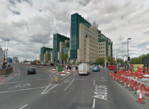 Vauxhall Cross junction (image taken from Google Streetview)
