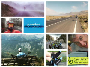 mycyclingweekend giveaway collage