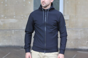Huez Soft shell sweat hood