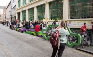 Launch of Street Kit (pic via Sustrans)
