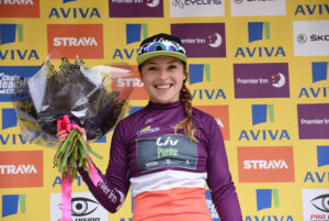 Lucy Garner at the 2015 Aviva Women’s Tour (picture copyright SweetSpot)
