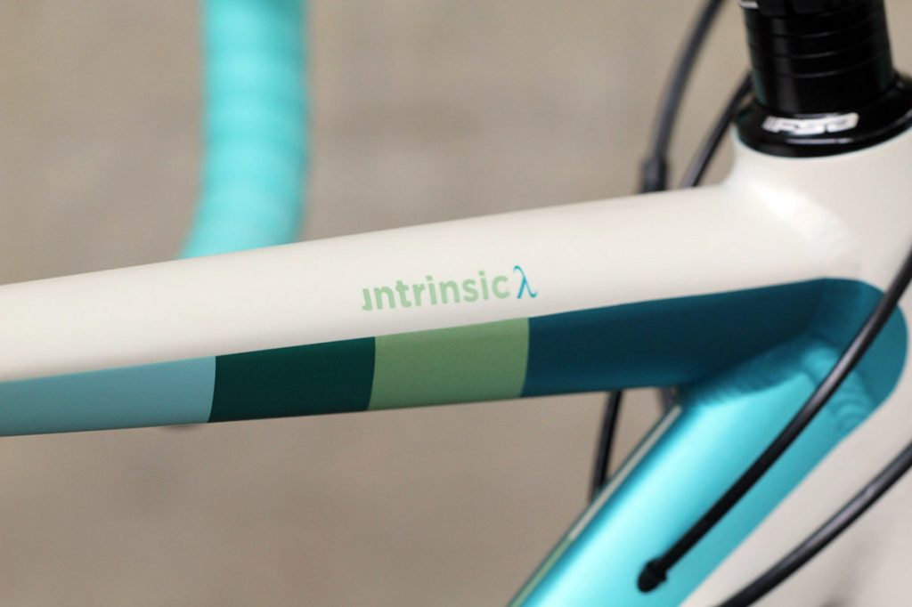 13 Bikes Intrinsic Lambda – top tube detail