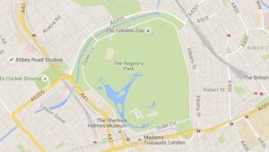 Regents Park (source Google Maps)