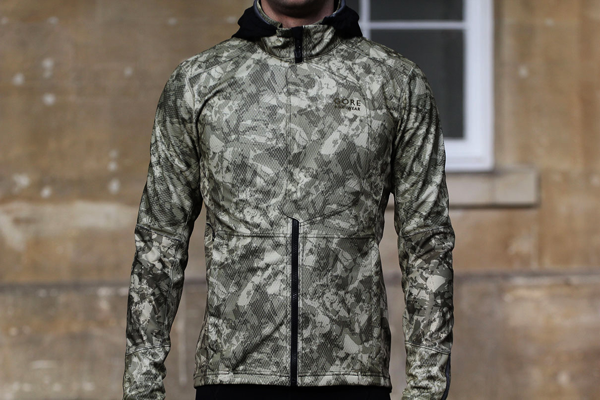 Gore Element Urban Print Windstopper Soft Shell Jacket