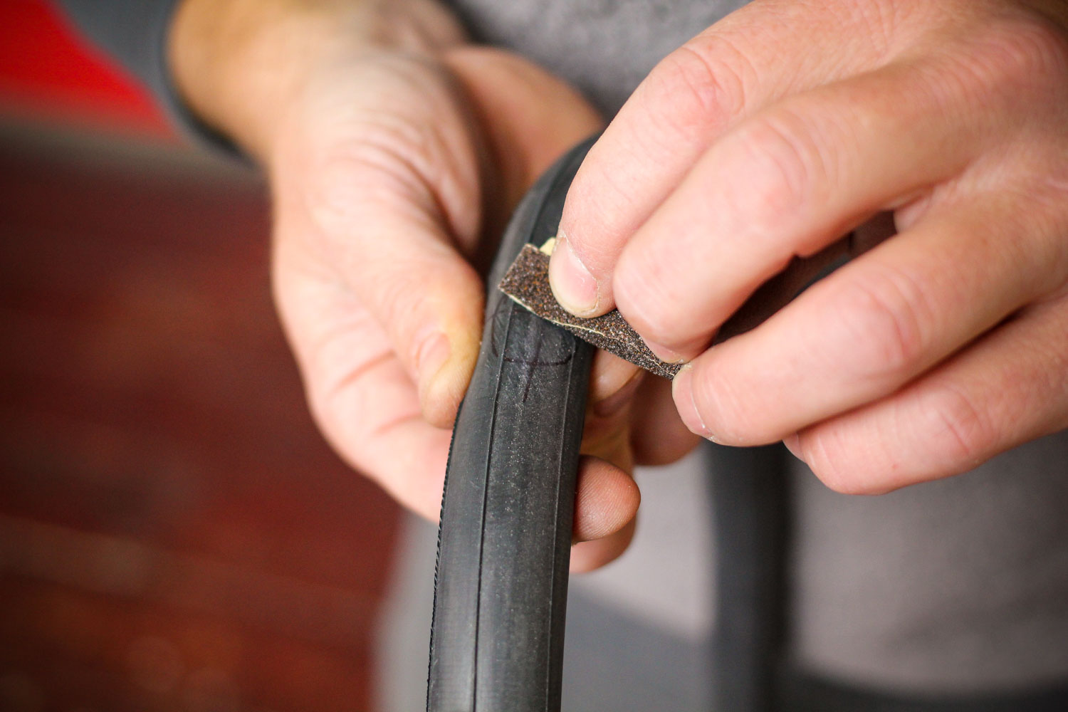 How to fix a puncture step 12