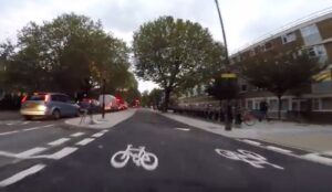 London;s North-South Cycle Superhighway (CycleGaz YouTube still).JPG
