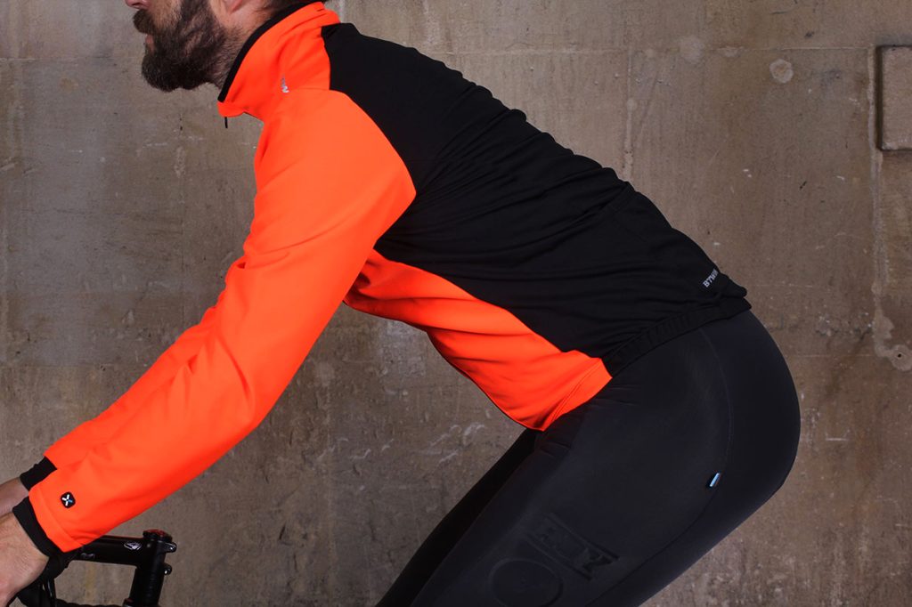BTWIN 300 Warm Cycling Jacket – on bike