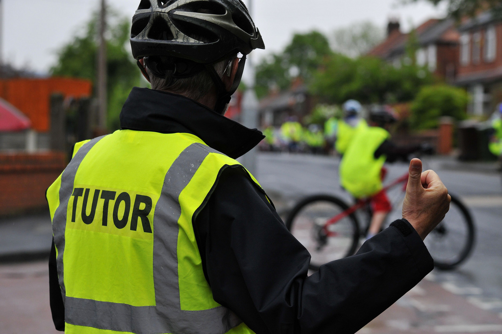 Bikeability training (copyright Britishcycling.org.uk)