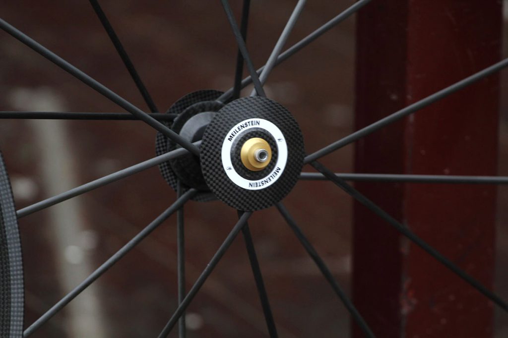 Lightweight Meilenstein wheelset Front Hub