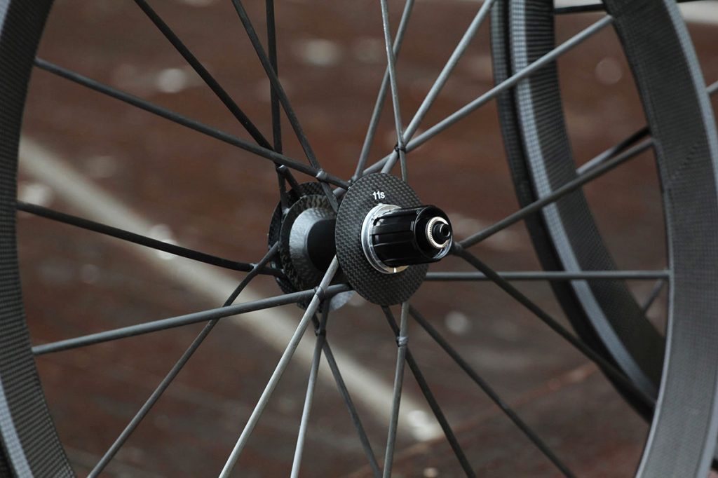 Lightweight Meilenstein wheelset Rear Hub