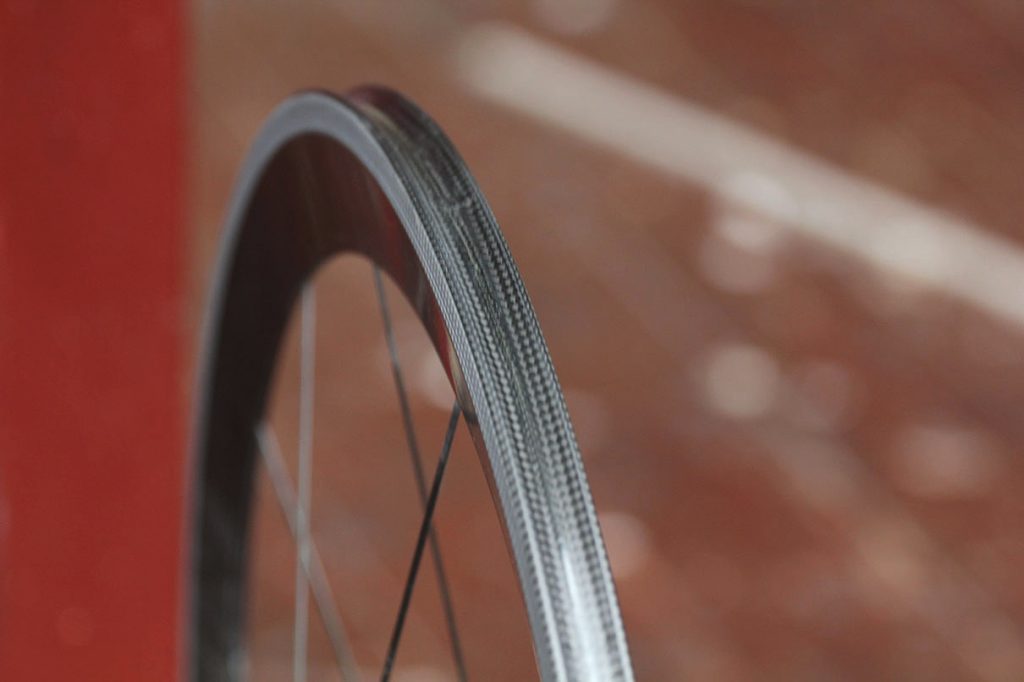 Lightweight Meilenstein wheelset Rimbed
