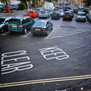 Parking &copy; Simon MacMichael_