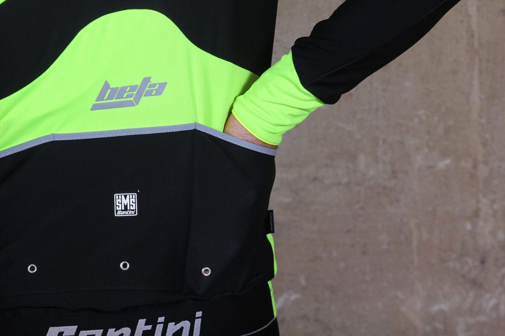 Santini Beta Windstopper Jacket Pocket