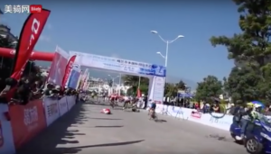 Chinese bike race two way crash.png
