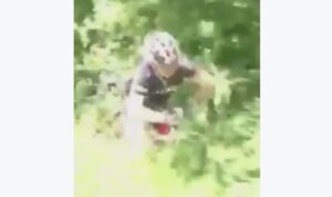 Cyclist pushed off bike in video posted to Facebook by Idiot UK Drivers Exposed.jpg