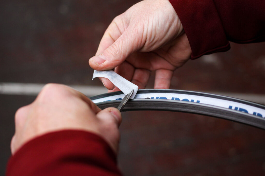 How to fit rim tape 10