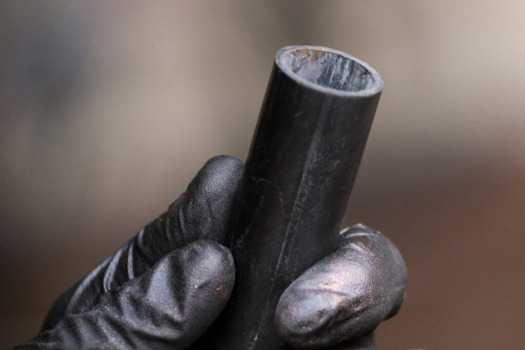 How to trim a carbon fibre steerer tube 09
