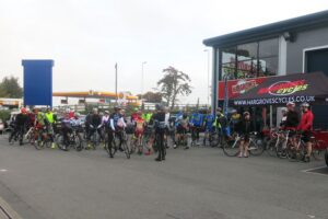 Team road.cc Winchester ride out – start your engines please.jpg
