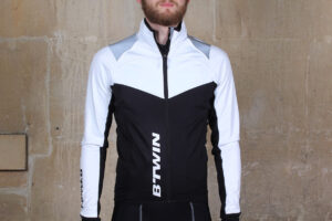 BTwin Aerofit 700 Warm Cycling Jacket Front