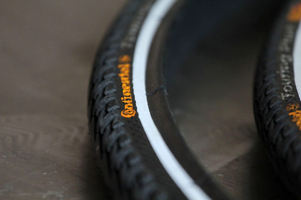 Continental Touring Plus tyre – detail