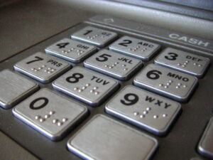 ATM keypad (licensed CC BY 2.0 on Flickr by Redbutton).jpg