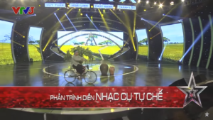 Got Talent Global musical bicycle
