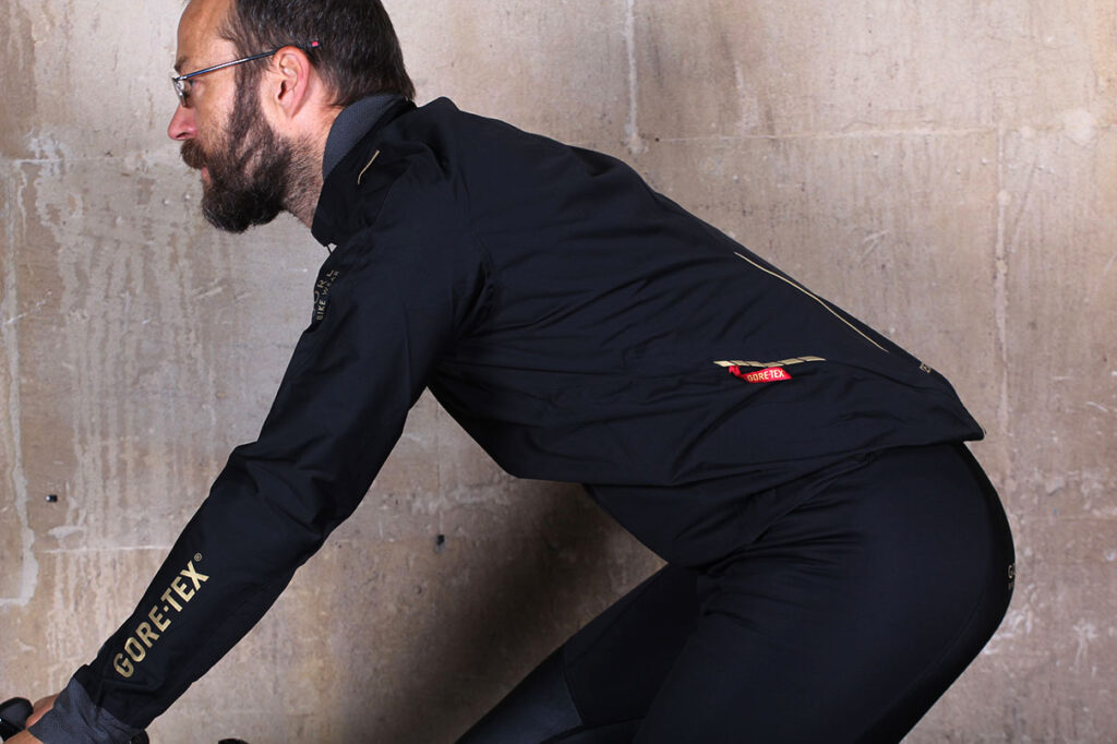 Gore 30th Oxygen 2.0 Gore-Tex Active Jacket On Bike