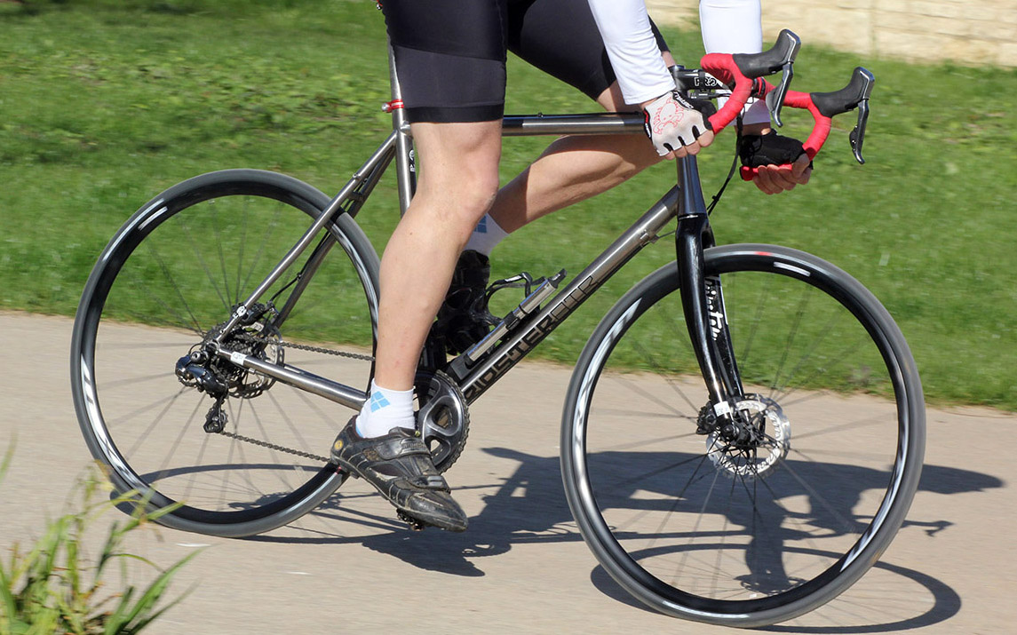 Kinesis Tripster ATR frameset &ndash; riding 1