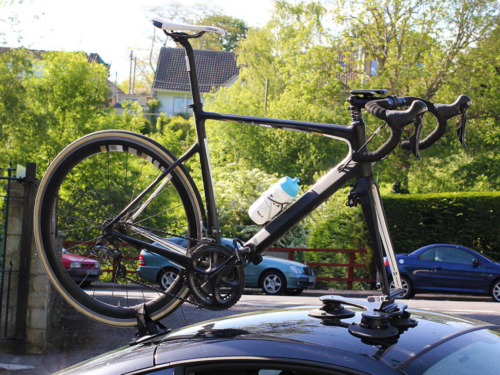 Seasucker Talon Bike Rack - on car