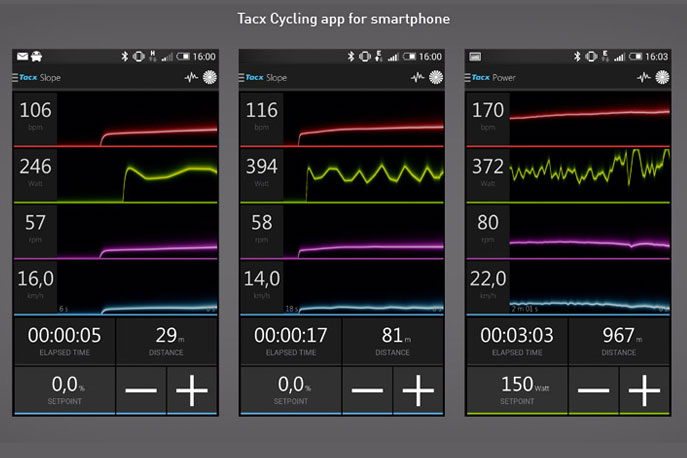 Tacx Satori Smart – smart phone app