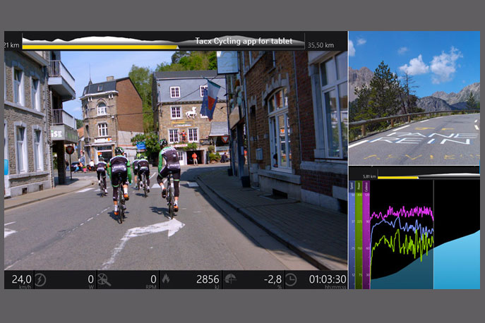 Tacx Satori Smart – tablet app