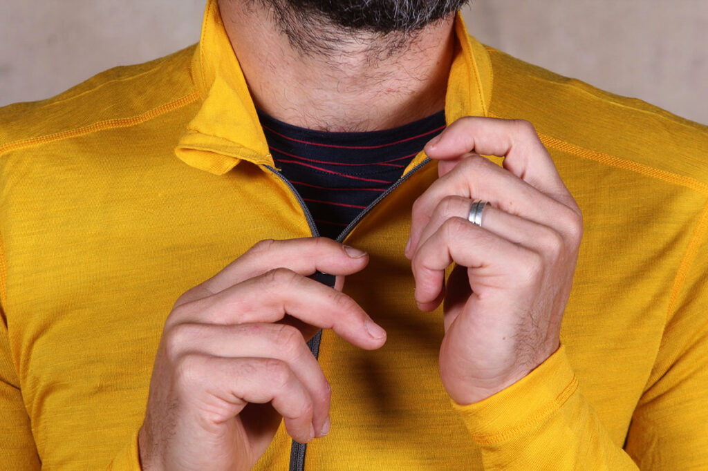 Vulpine Long Sleeve Merino Alpine Jersey – zip