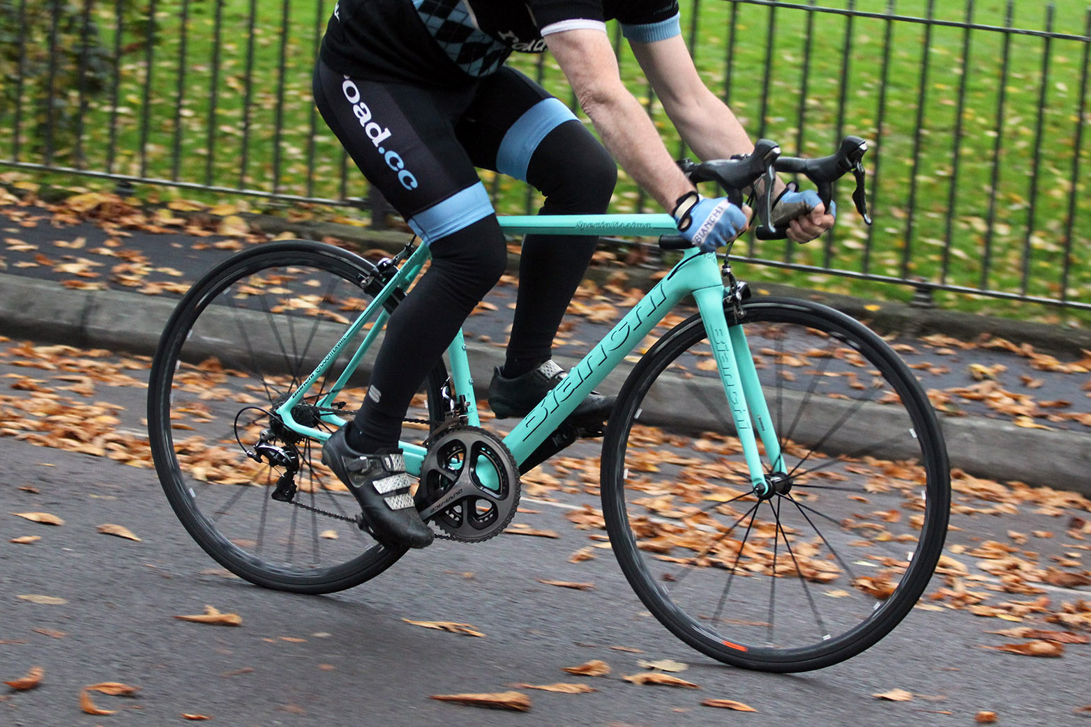 Bianchi Specialissima &ndash; riding 1