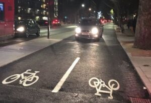 Car on Cycle Superhighway (source Alec James on Twitter).JPG