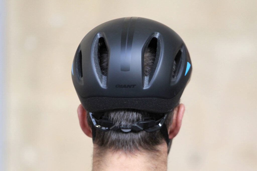 Giant Rivet Bicycle Helmet – worn back.jpg