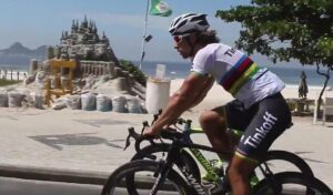 Peter Sagan recces Rio Olympic road race course (Tinkoff facebook video still).JPG