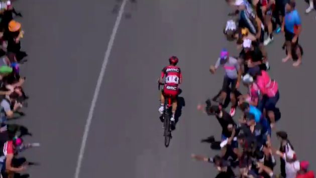 Richie Porte at Stage 5 of Tour Down Under 2016 YouTube still.JPG
