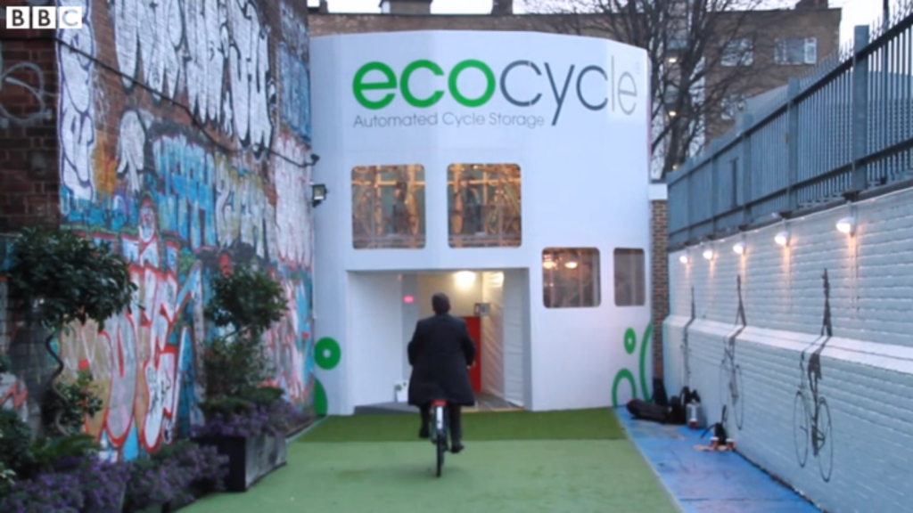 Screenshot from BBC Eco Cycle interview