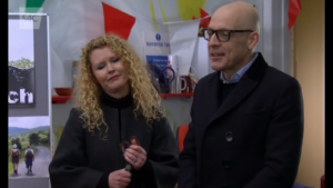 Still of Sir Dave Brailsford in BBC Pobol y Cwm