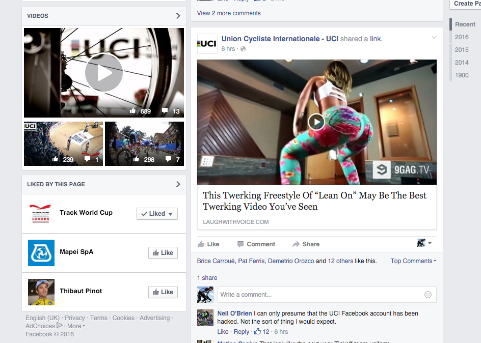 UCI Facebook hacked – twerking screenshot.png