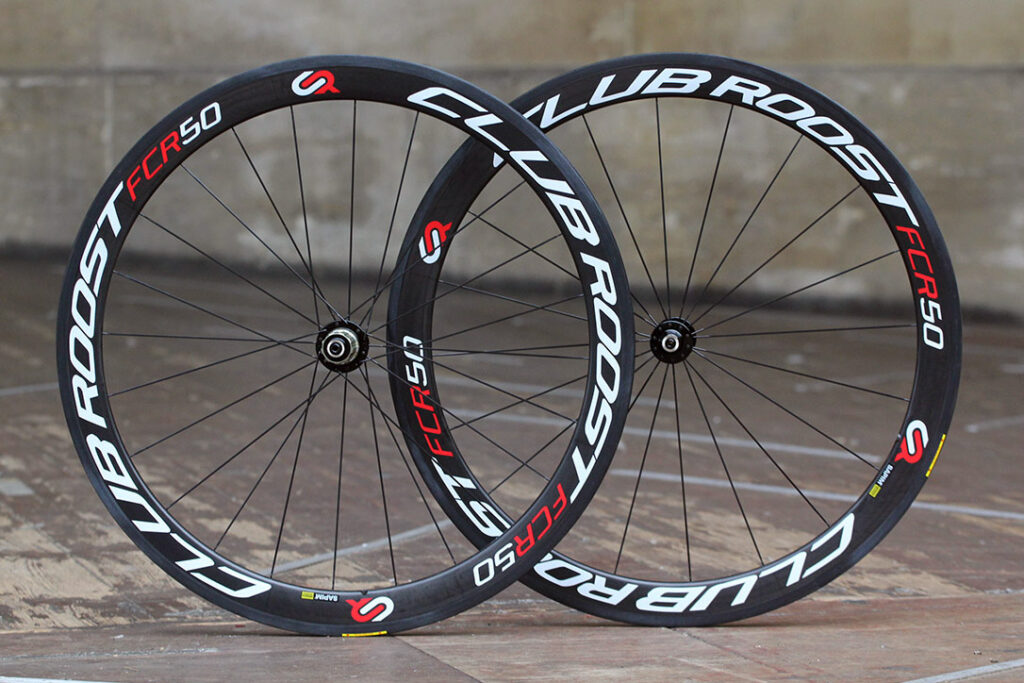 Clubroost FCR50 Full Carbon Clincher 1011spd wheelset