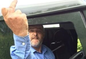 Devon driver who allegedly knocked cyclist off the road