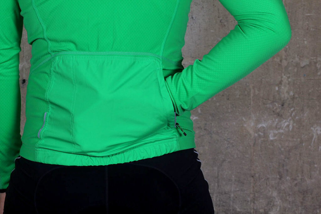 Gore Power Trail thermo jersey Back Pockets