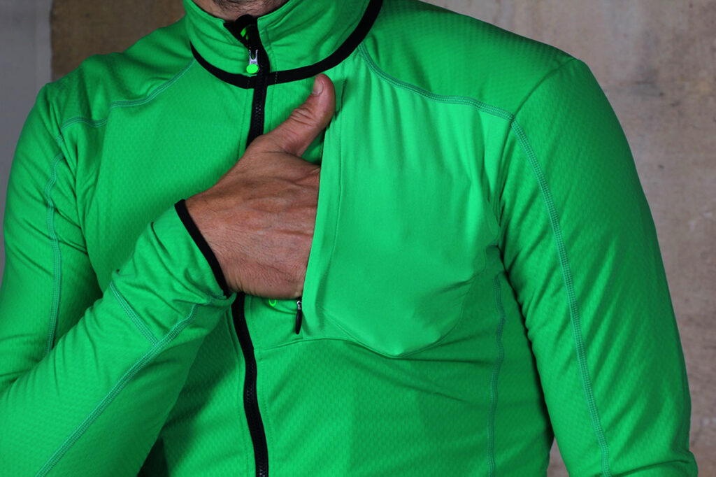 Gore Power Trail thermo jersey Front Pocket