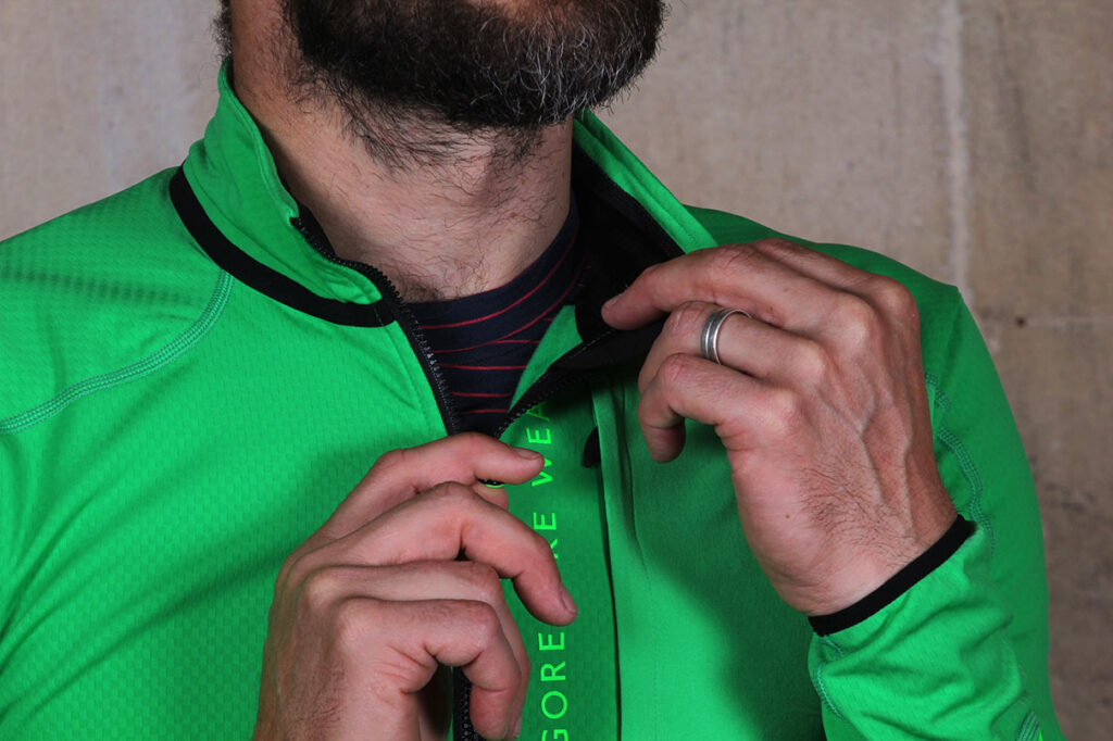 Gore Power Trail thermo jersey Zip